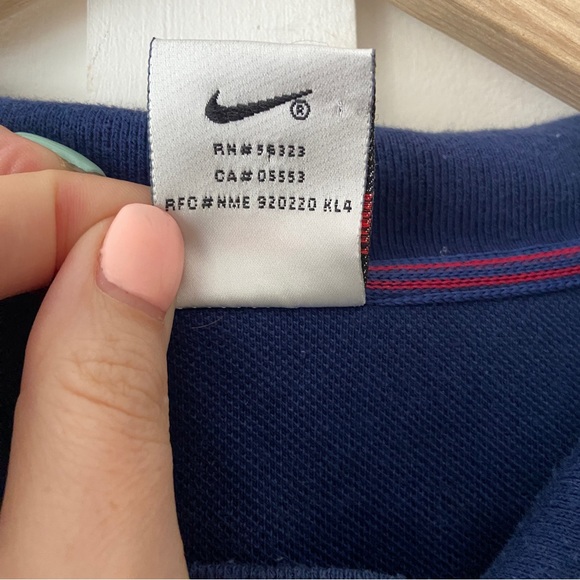 Vintage 90’s Nike Barcelona Centre logo top white tag - Size M - Picture 5 of 14